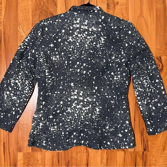 Calvin Klein linen blazer 🖤 lined 🖤 excellent condition 🖤 Size zero - Picture 2 of 7